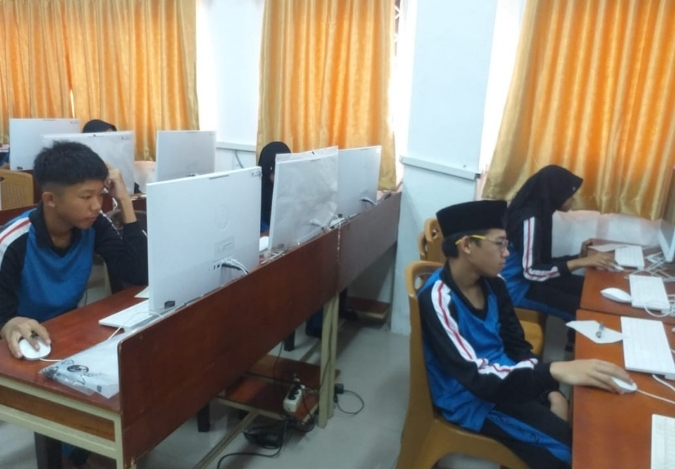 Asesmen Formatif Informatika Kelas 8K Berjalan Tertib dan Lancar