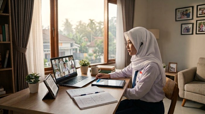 Melindungi Kesehatan Siswa dari Ancaman Kabut Asap, Kota Jambi Kembali Terapkan PJJ