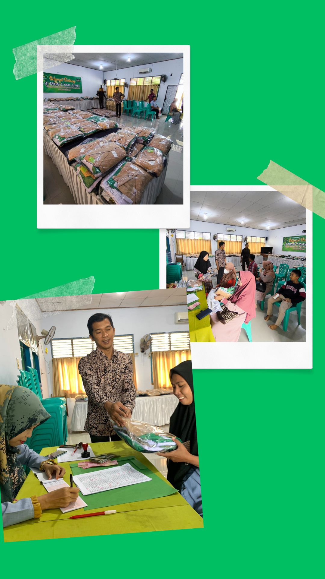 Baju Baru, Peserta Didik Baru 2024