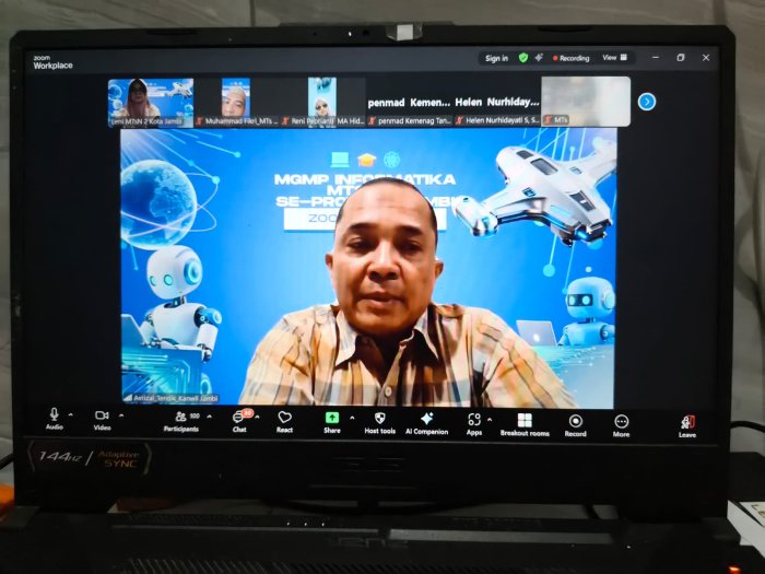 MGMP Informatika MTs Gelar Webinar Fondasi Logika dan Pseudocode MGMP Informatika MTs Gelar Webinar Fondasi Logika dan Pseudocode