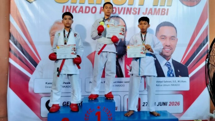 M. Ramdhan Hasbibullah Borong Tiga Juara di Sirkuit III INKADO
