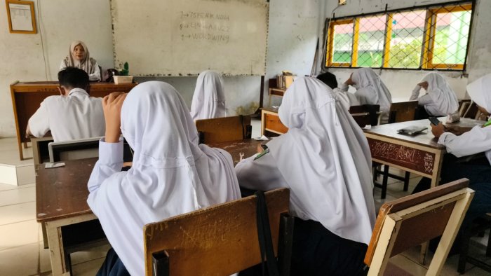 ASAS MTsN 2 Kota Jambi tetap kondusif, semangat siswa tak tergoyahkan