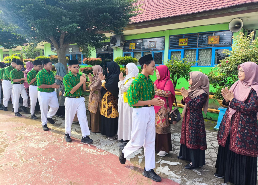 Silaturahmi Syawal di MTsN 2 Kota Jambi, Semangat Baru Usai Lebaran