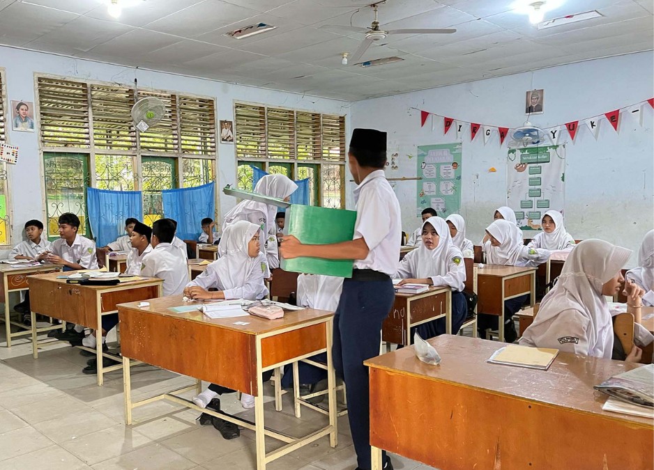 Galang Sembako untuk Ramadhan Ekstravaganza, Wujud Berbagi Berkah di MTsN 2 Kota Jambi 