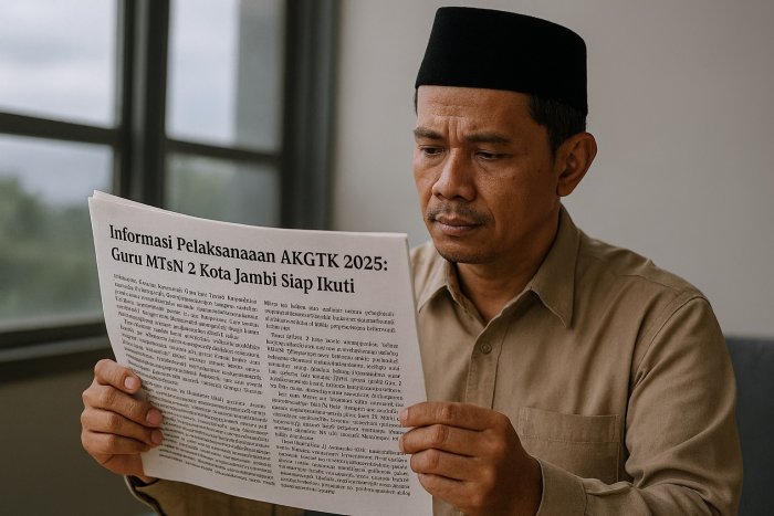 AKGTK 2025 Segera Digelar, 449 Guru Kota Jambi Ikut Serta