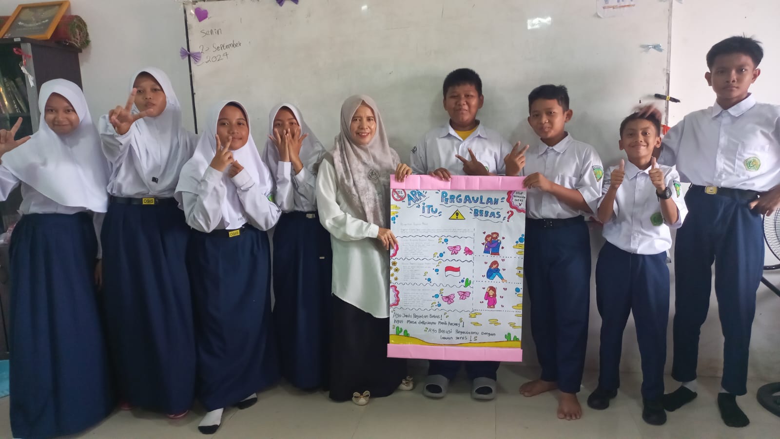 Kegiatan P5P2RA di MTsN 2 Kota Jambi