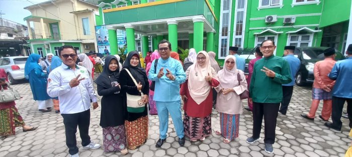 Gladi Penyerahan Satyalancana: 6 Guru dan 1 Tendik MTsN 2 Kota Jambi Ambil Bagian