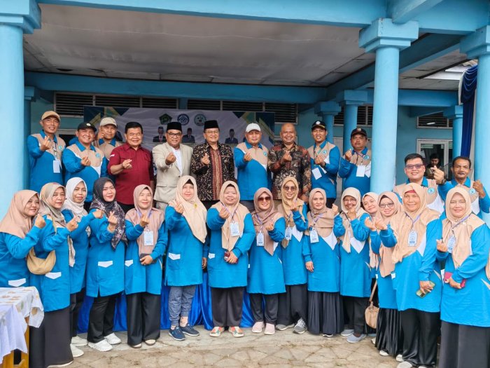 Tim Drumband dan Pramuka MTsN 2 Kota Jambi Ikuti Upacara Pembukaan Aksioma ke-2 Tingkat MTs se-Kota Jambi