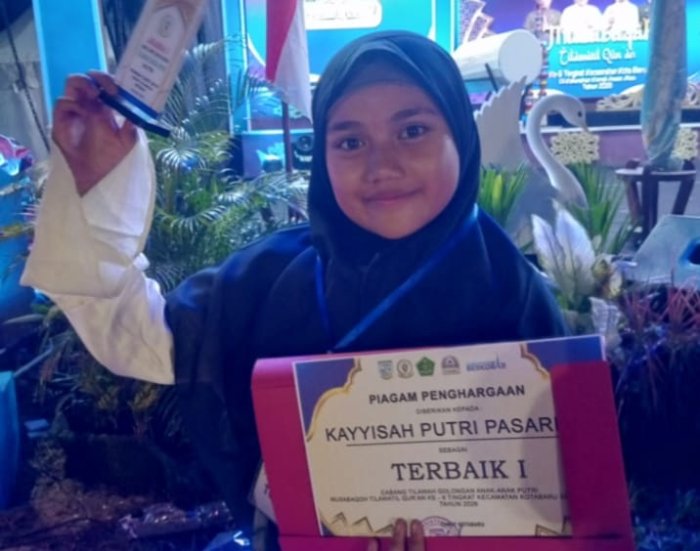 Dari Mimbar MTQ, Kayyisah Putri Pasaribu Persembahkan Juara 1