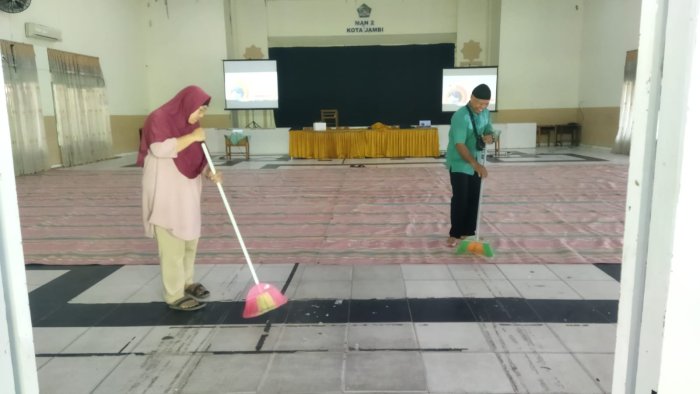 MTsN 2 Kota Jambi Siapkan Pertemuan Komite dengan Orang Tua Siswa Baru