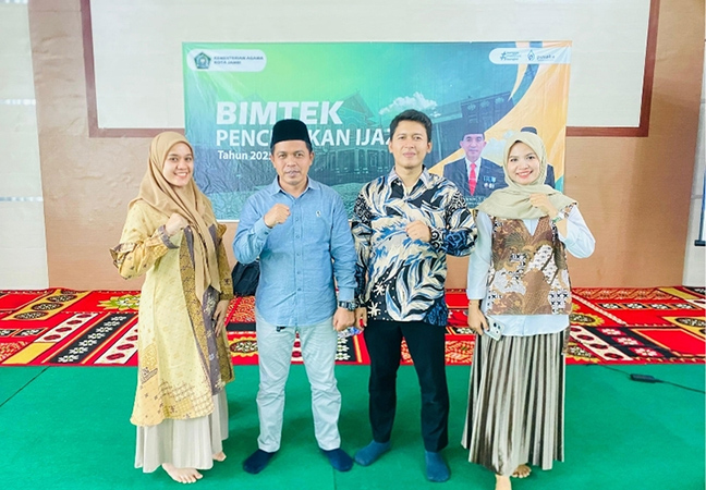 Siap Cetak Ijazah Tanpa Salah, Dua Staf MTsN 2 Kota Jambi Ikuti Bimtek