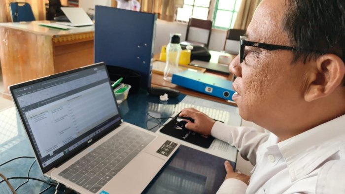 Peran Aktif Tendik PPPK MTsN 2 Kota Jambi Menuju ZI 