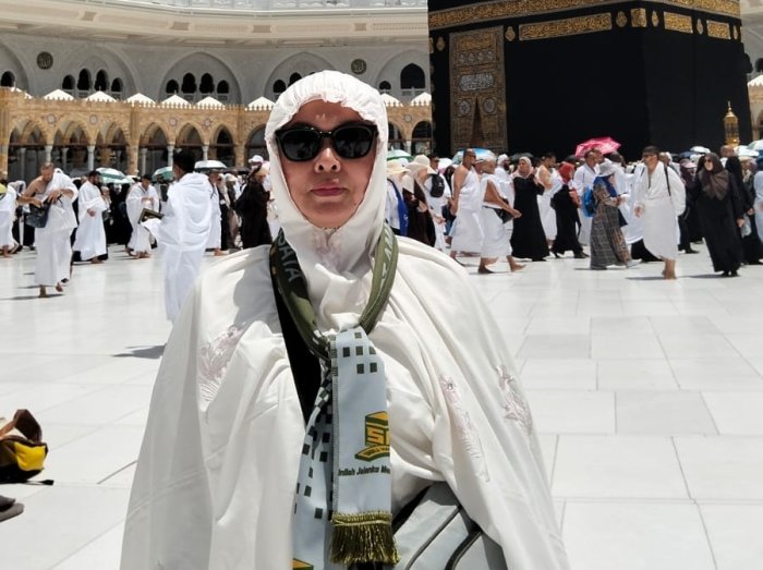Guru MTsN 2 Kota Jambi Rampungkan Ibadah Umrah dari Doorprize HAB Kemenag