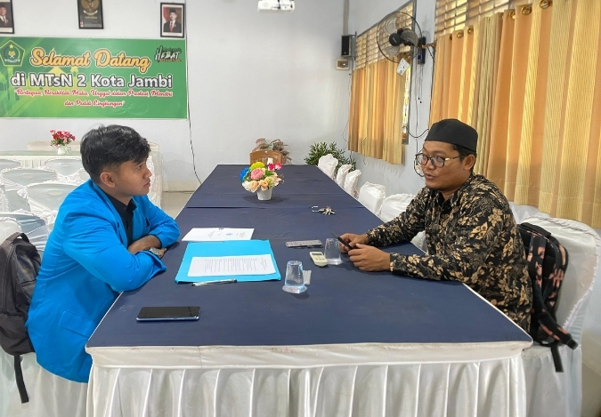 MTsN 2 Kota Jambi Dukung Penelitian Mahasiswa UIN STS Jambi