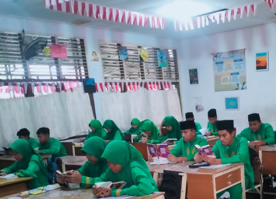 Harmoni Al-Qurâ€™an di Bulan Suci dengan Tadarus Ramadhan MTsN 2 Kota Jambi