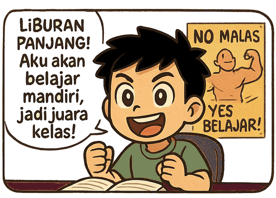 Komik Pintar: Juara Kelas... Tapi di Mimpi