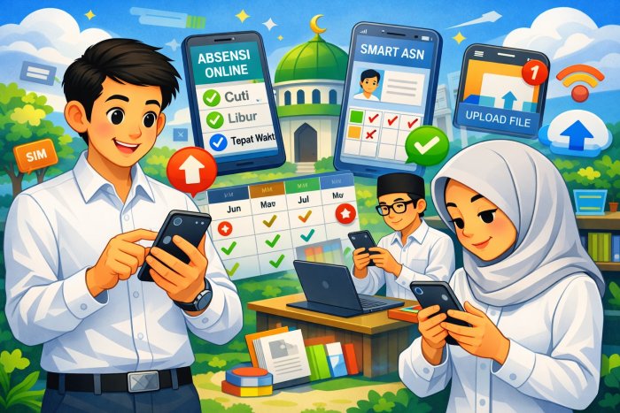 Libur Akhir Semester, Ini Aturan Absensi Digitalnya untuk Guru Madrasah Kota Jambi Libur Akhir Semester, Ini Aturan Absensi Digitalnya untuk Guru Madrasah Kota Jambi