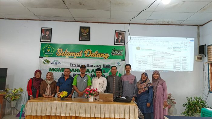 MTsN 2 Kota Jambi Kembali Menyatukan Guru Bahasa Arab Lewat MGMP