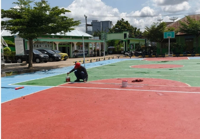 Lapangan Hampir Siap: Perbaikan Mendekati Akhir Lapangan Hampir Siap: Perbaikan Mendekati Akhir