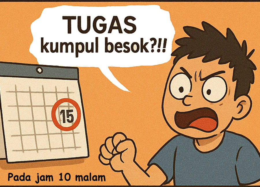 Komik Pintar: Ngebut = Amburadul