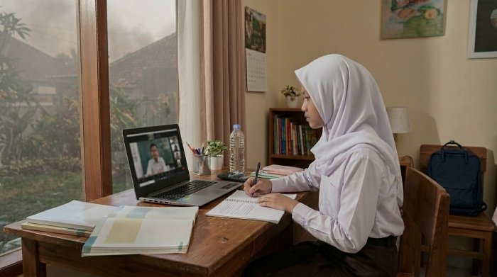 Kualitas Udara Sangat Tidak Sehat, Madrasah Perpanjang Masa PJJ
