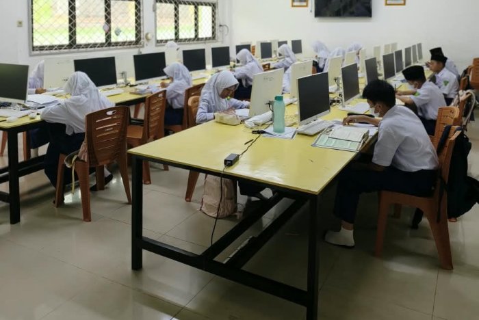 Saring Bakat Matematika, MTsN 2 Kota Jambi Utus 3 Perwakilan ke OMI 2026