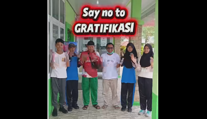 Menuju Madrasah Bebas Korupsi, MTsN 2 Kota Jambi Larang Gratifikasi
