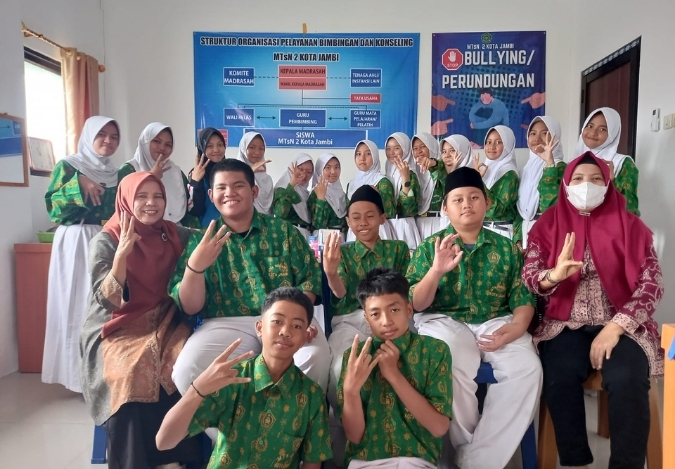 Peduli Kesehatan Mental, MTsN 2 Kota Jambi Hadirkan Program P3LP