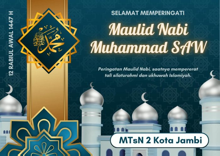 Maulid Nabi Muhammad SAW 1448 Hijriah Tetap Bermakna di Tengah Kabut Asap