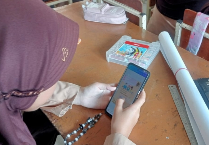 Bahasa Indonesia & Canva: Kolaborasi Kreatif dalam Poster Taman Baca