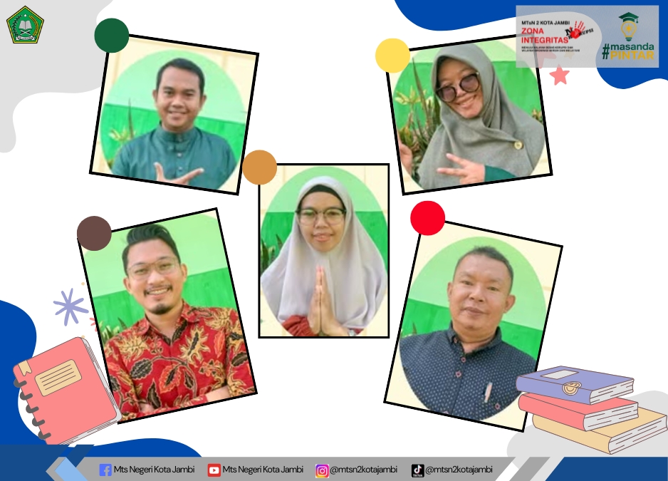 Wakili Madrasah, 5 Guru MTsN 2 Kota Jambi Masuk Tim MGMP Provinsi Jambi