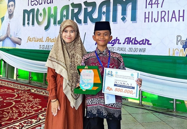 Juara, M. Fawwaz Adz Dzikra Persembahkan yang Terbaik di FASI XXIII