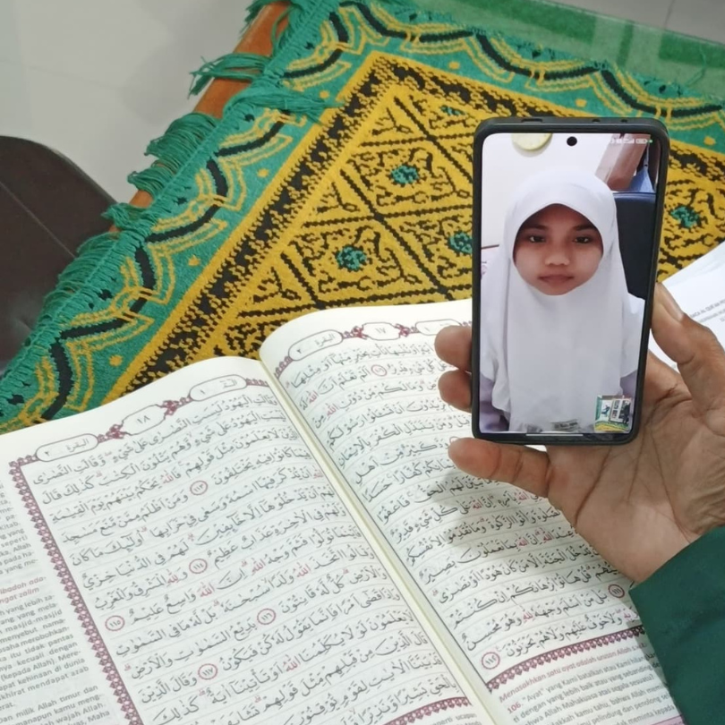 Gugup dan Hujan Tak Jadi Halangan! Peserta SPMB MTsN 2 Kota Jambi Berjuang di Tes Baca Al-Qurâ€™an