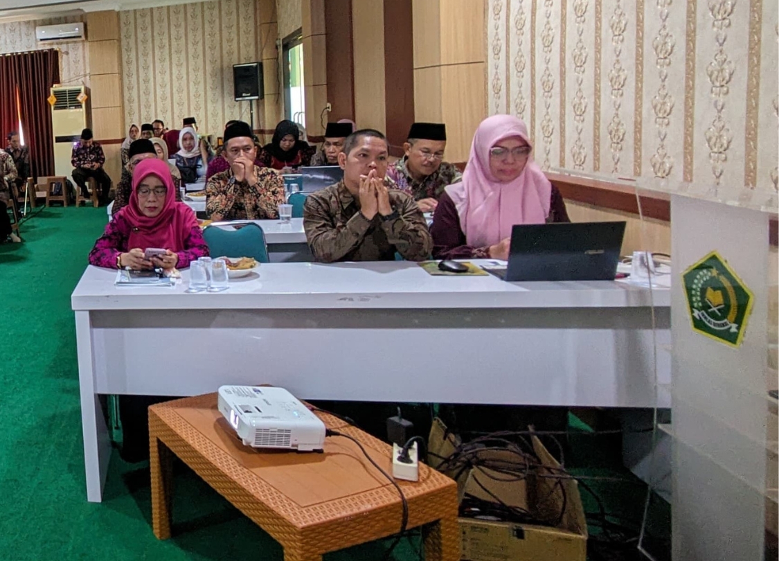 Drs. Ahmad Syukri Ikuti Rakor Realisasi Kinerja dan Anggaran Triwulan I Tahun 2025