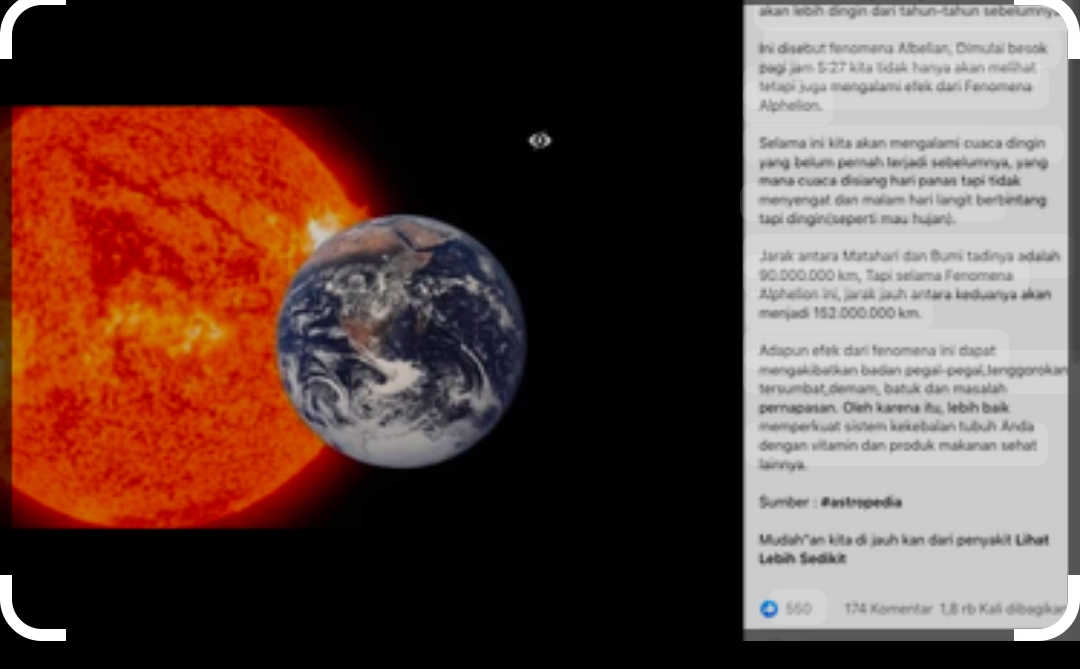 Penomena Alam Akan Terjadi Penomena Alam Akan Terjadi