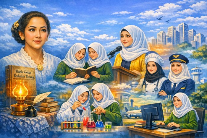 MTsN 2 Kota Jambi Menyalakan Semangat Kartini