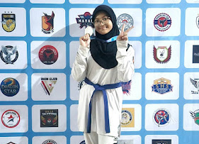 Dua Kategori, Dua Juara untuk Aura Cinta di Taekwondo Championship