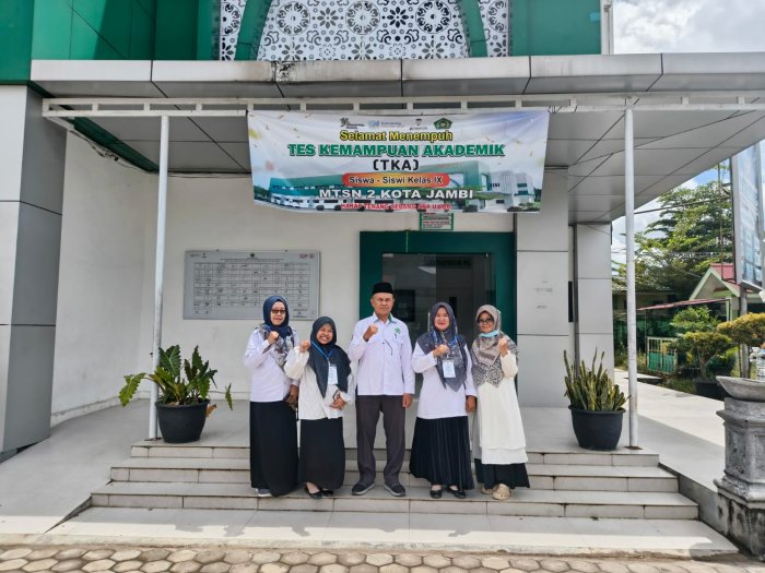 Tuntas 100 Persen, 351 Siswa MTsN 2 Kota Jambi Rampungkan Tes Kemampuan Akademik 2026
