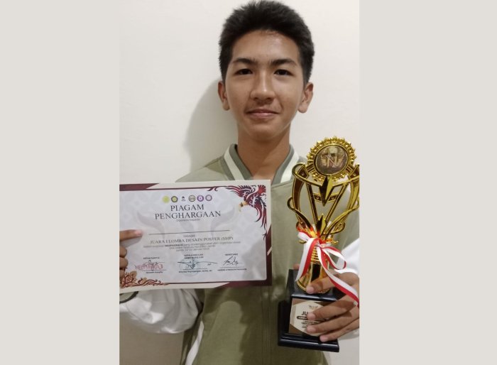 Karya Visual M. Mirza Pratama Juara 1 Desain Poster Putra Neuphoria III