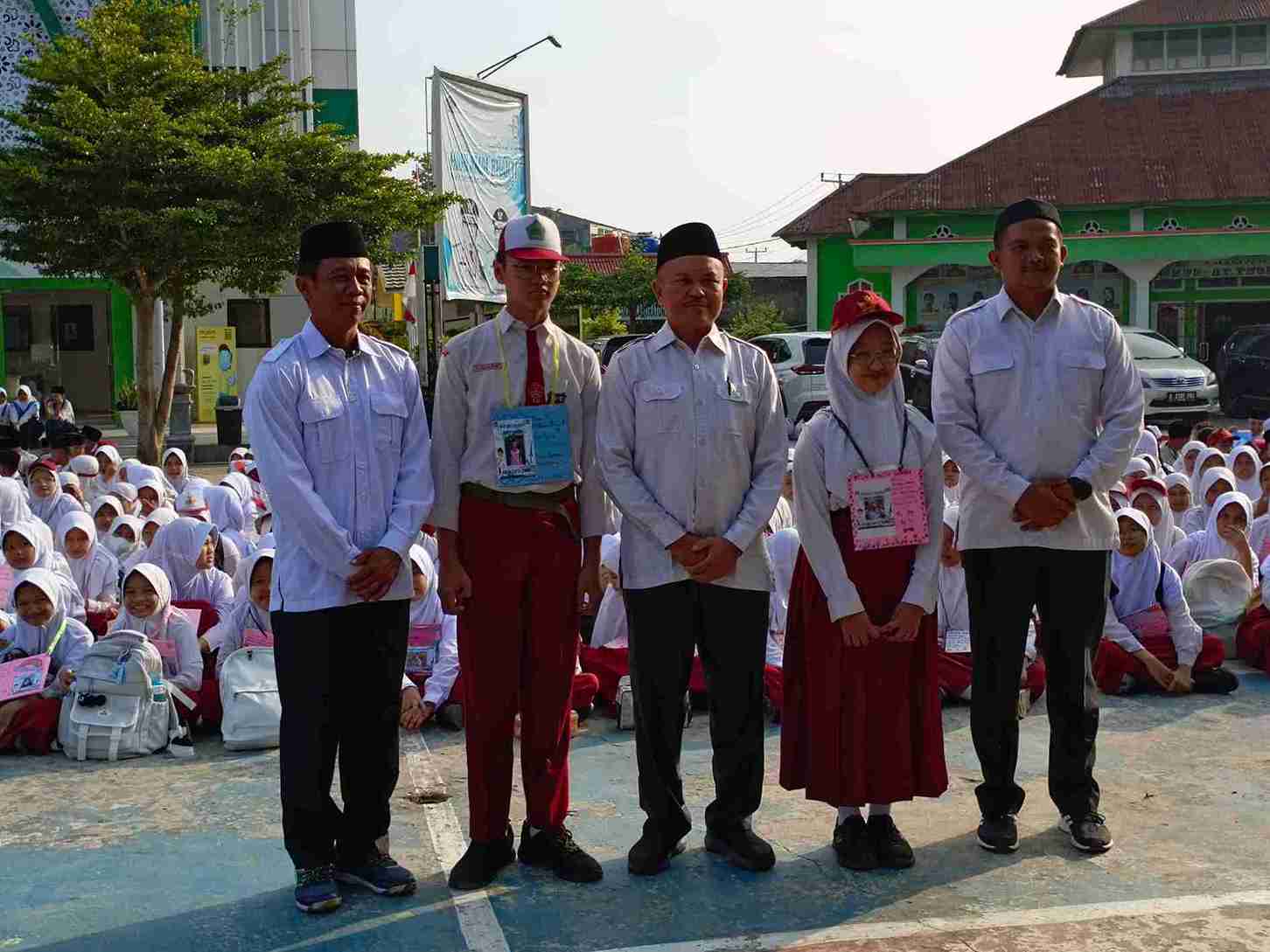 Hari Pertama Masuk Sekolah Diawali Upacara Bendera & Pembukaan Matsama