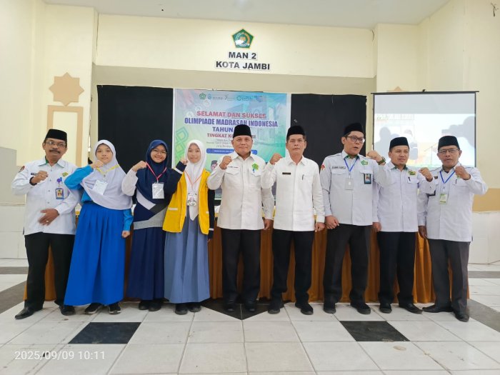 Pembukaan OMI Kota Jambi 2025: MTsN 2 Kota Jambi Siap Tampil di Ajang Prestasi Madrasah