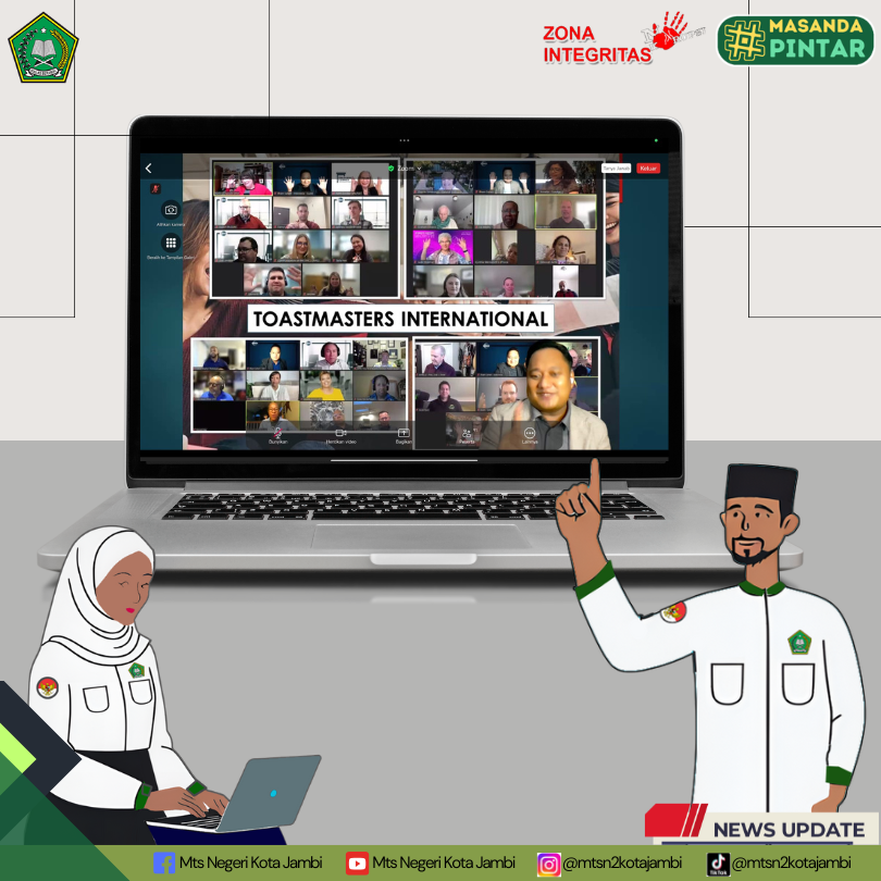 Upgrade Kompetensi! Guru MTsN 2 Kota Jambi Pelajari Bahasa Inggris