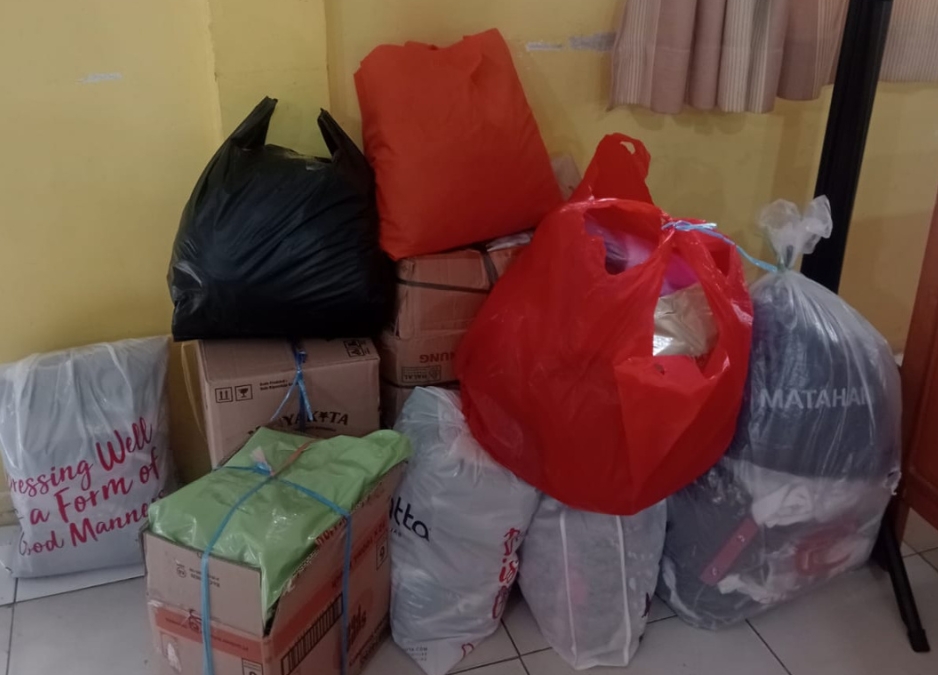 MTsN 2 Kota Jambi Ulurkan Bantuan untuk Korban Kebakaran