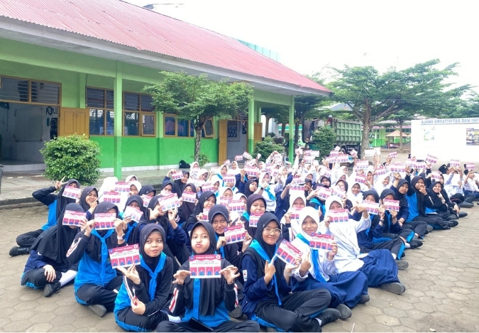 PMR MTsN 2 Kota Jambi Pilih Ketua Baru Lewat Pemungutan Suara