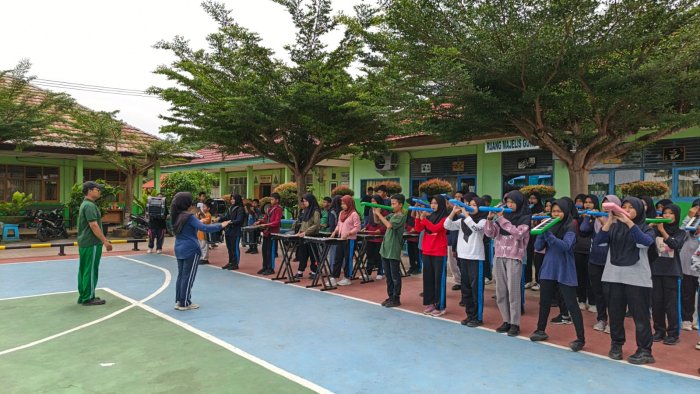 Simfoni Pagi untuk Negeri: Latihan Drum Band MTsN 2 Kota Jambi