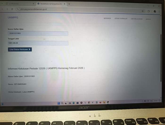 Guru MTsN 2 Kota Jambi Jadi Bagian dari 97.122 Lulusan Sertifikasi
