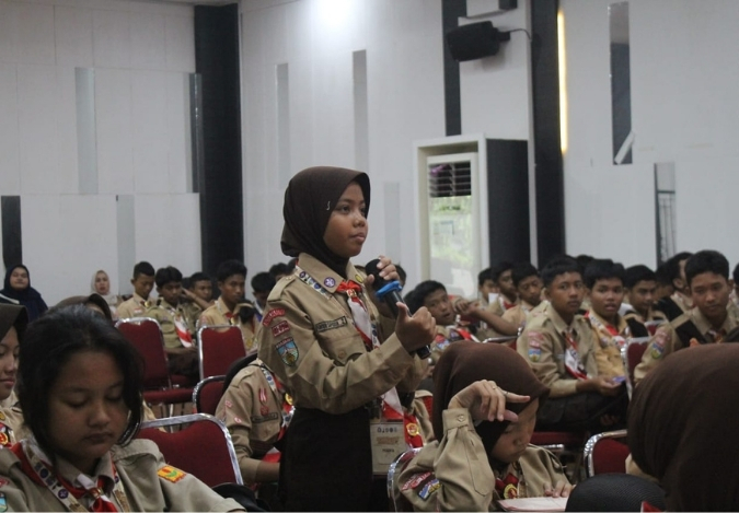 Langkah Awal Hindun dan Fathir Menjadi Duta Anti Narkoba dari MTsN 2 Kota Jambi