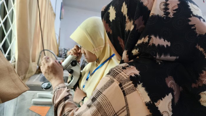 MTsN 2 Kota Jambi Dukung Latihan Kontingen OMI dari MIN Kota Jambi