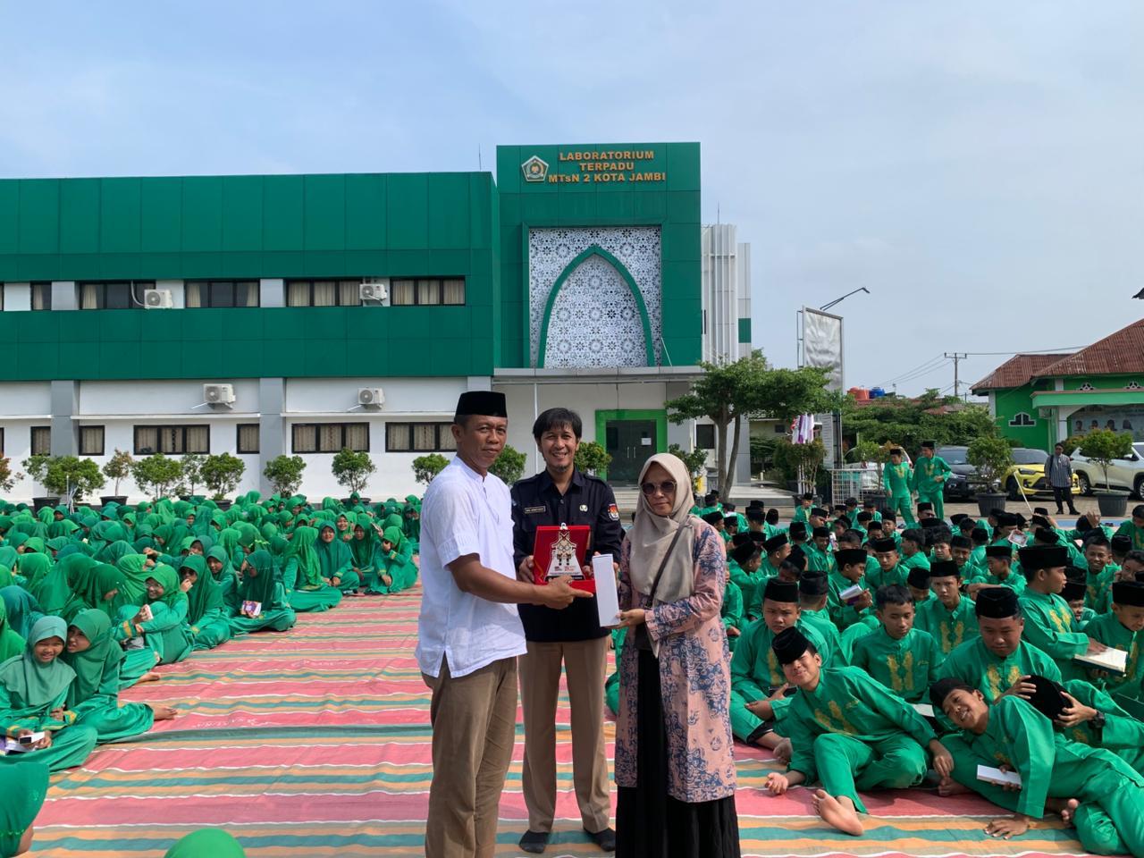 P5RA Sosialisasi Demokrasi dari KPU Kota Jambi (Zona Integrasi-mtsn2kotajambi)