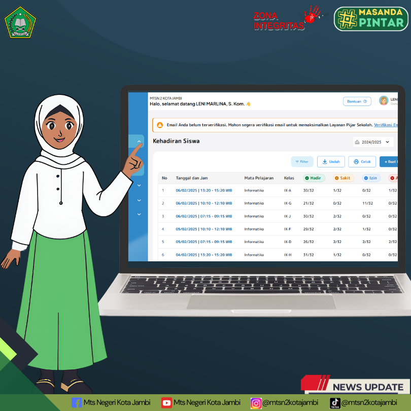 Presensi Lebih Praktis dengan Absensi Digital